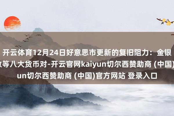 开云体育12月24日好意思市更新的复旧阻力：金银原油+好意思元指数等八大货币对-开云官网kaiyun切尔西赞助商 (中国)官方网站 登录入口