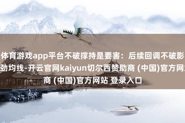 体育游戏app平台不破撑持是要害：后续回调不破影线低点或强劲均线-开云官网kaiyun切尔西赞助商 (中国)官方网站 登录入口